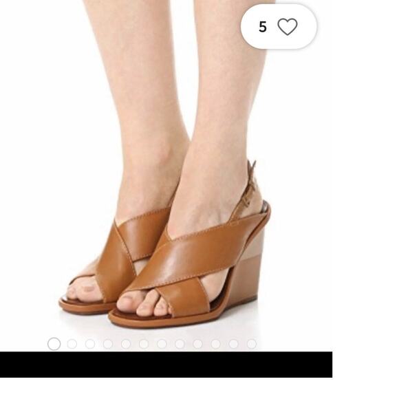Tory Burch Gabrielle Wedge Sandals size 11 - Picture 1 of 6